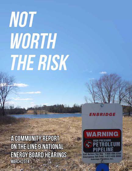 Not Worth the Risk: A Community Report on Line 9