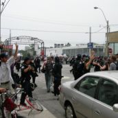 police attack jail solidarity demo, june 27