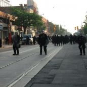 Gabriel Sinduda: g20.toronto. Gabriel Sinduda: g20.toronto. Approaching the Line of Intimidation -- Getting closer...