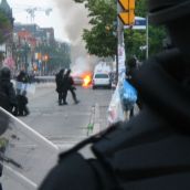 Gabriel Sinduda: g20.toronto. Approaching the Line of Intimidation -- CBC special coverage...