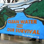 Clean water equals survival