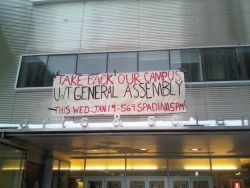 University of Toronto General Assembly: Jan 19, 5-8pm, 569 Spadina