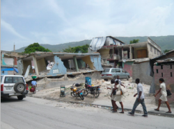 Is the earthquake in Haiti a natural disaster of a human one? (photo courtesy of Roger Annis)