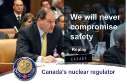 Peter Elder, for the CNSC promoting nuclear energy