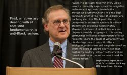 Stephen Lewis on anti-Black racism and the Yonge Street Uprsing of may 4, 1992