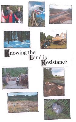 Knowing the Land is Resistance - zine now available!