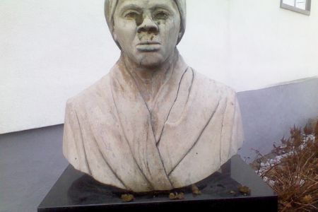 Harriet Tubman Memorial Bust desecration image 7