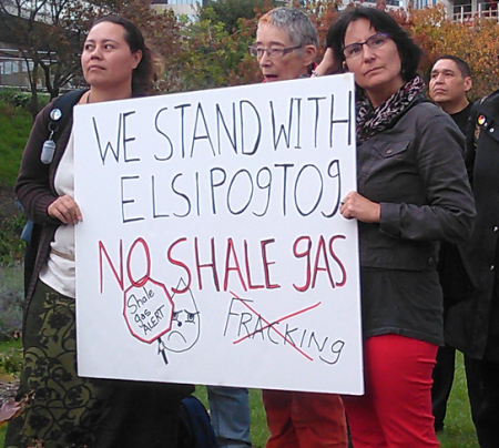 Toronto shows solidarity with Elsipogtog