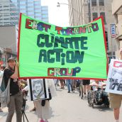  Thousands March for Jobs, Justice and Climate in Toronto