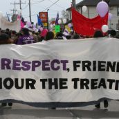 Peace, Friendship, Respect - Honour the Treaties
